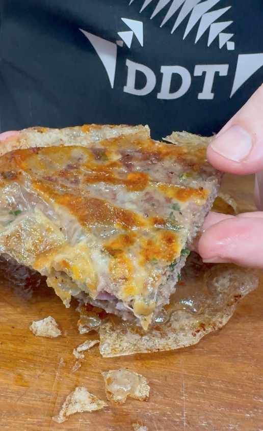 empanada de arroz y carne