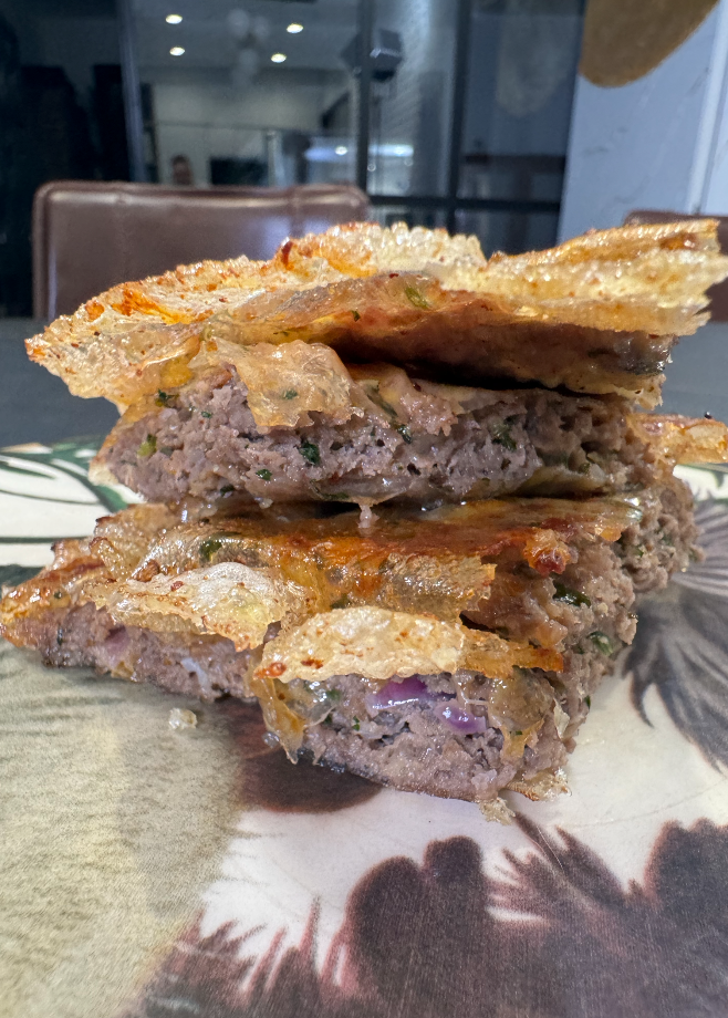 empanada de arroz y carne
