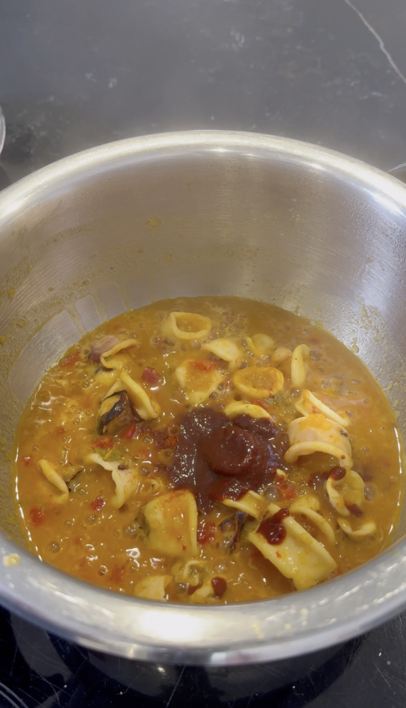 Garbanzos a la marinera