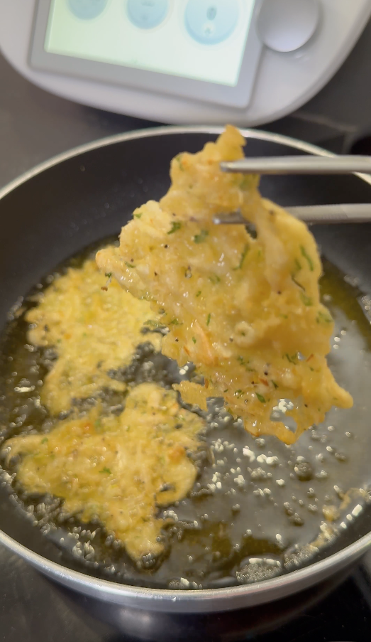 tortillitas de camarones