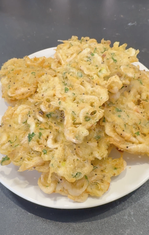 tortillitas de camarones