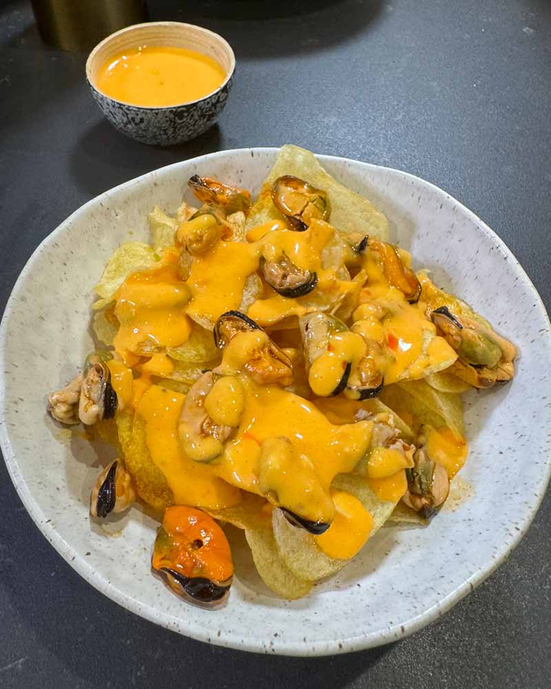 Mayonesa de mejillones