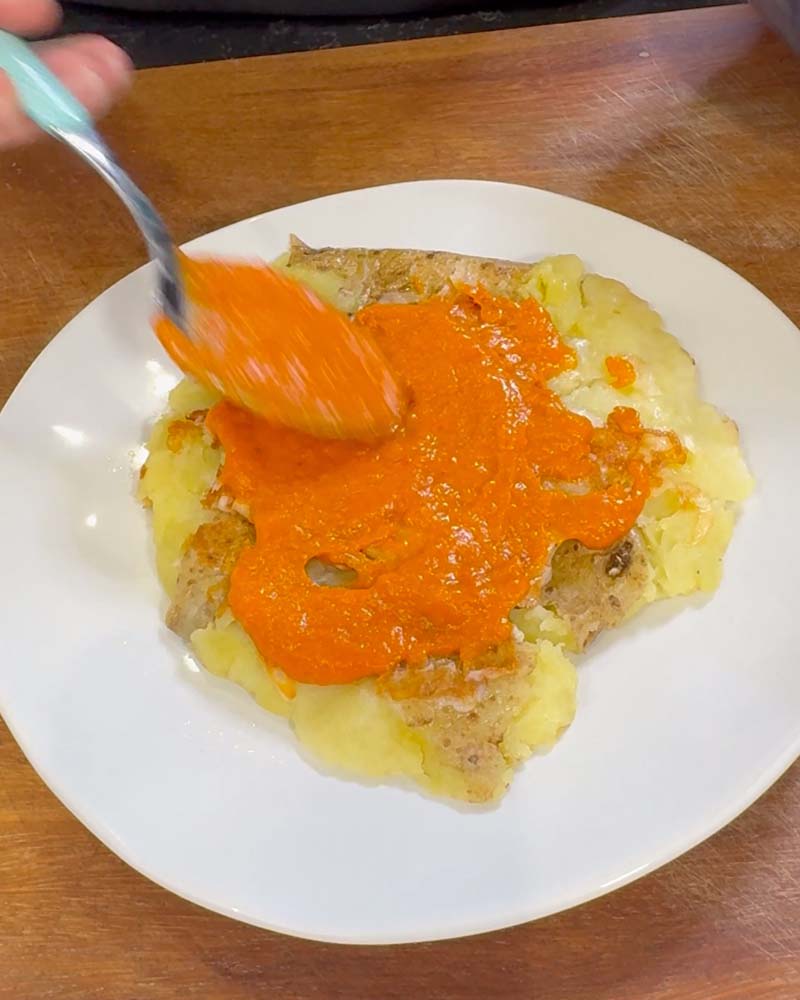 paso a paso echar el tomate