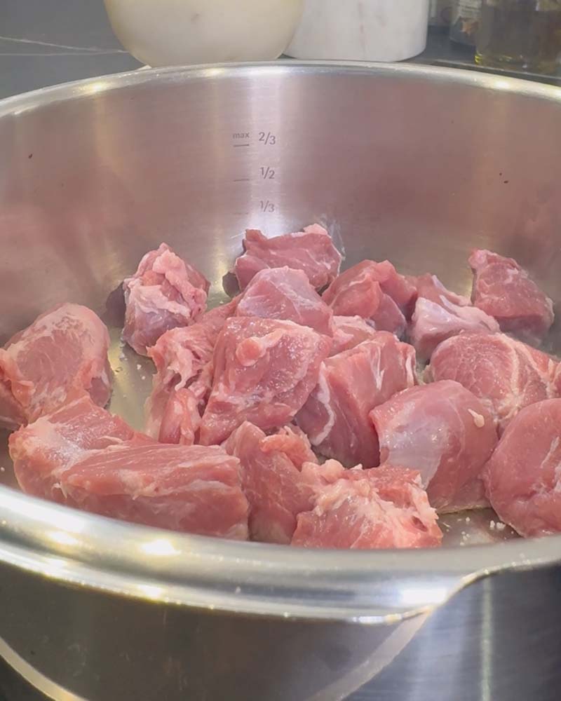 Carrillada de calabaza