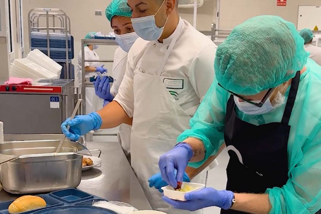 Menú especial Hospital Virgen Macarena
