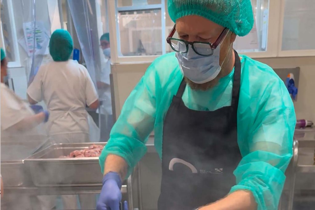 Menú especial Hospital Virgen Macarena