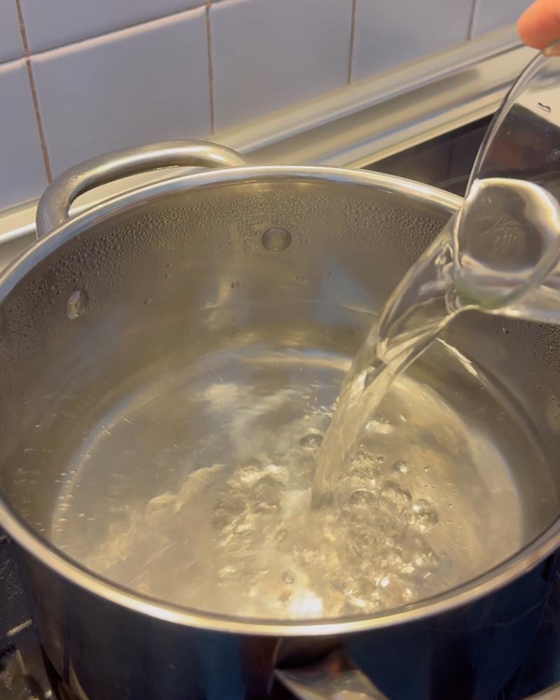 Huevo poché japonés