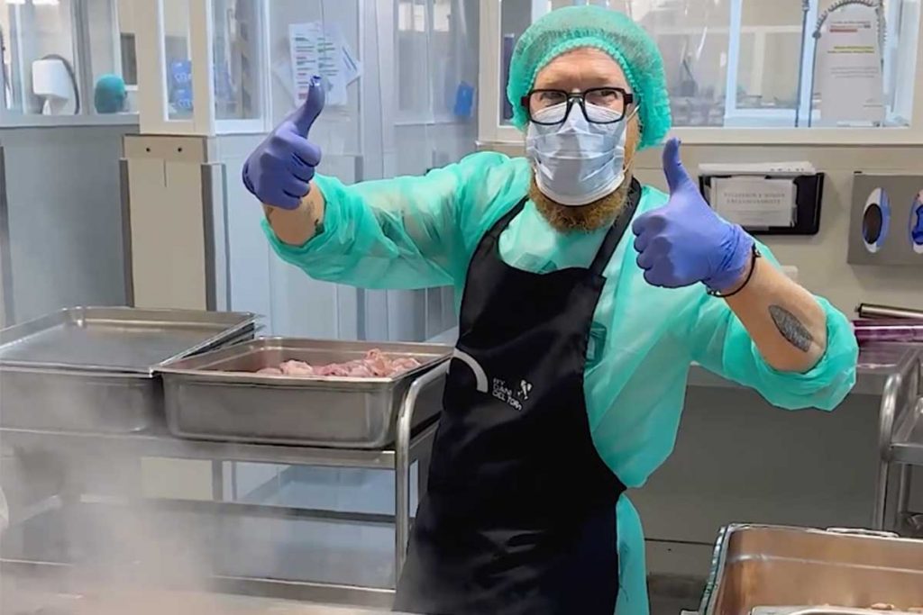 Menú especial Hospital Virgen Macarena