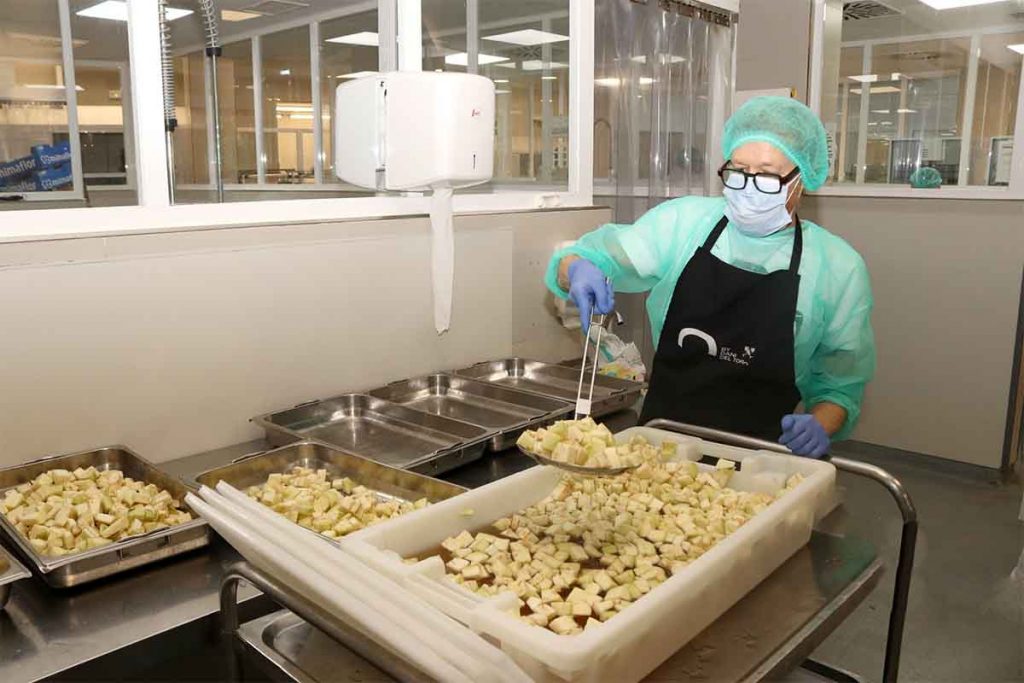 Menú especial Hospital Virgen Macarena