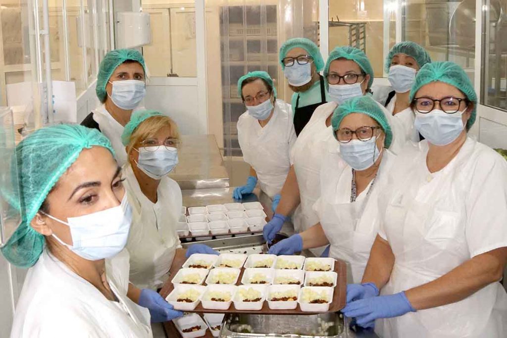 Menú especial Hospital Virgen Macarena