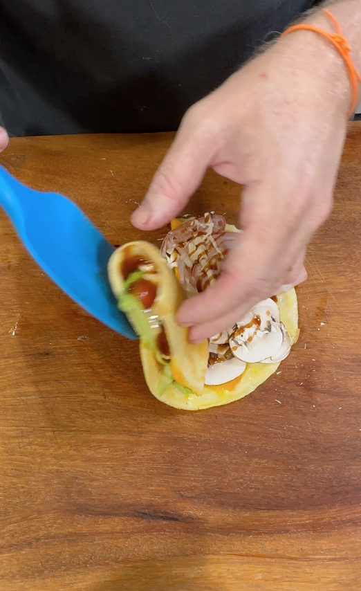 wrap de tortilla