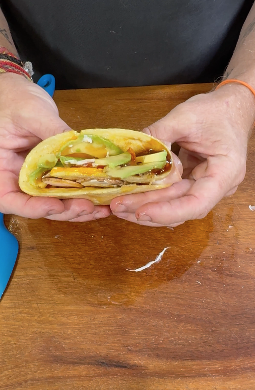 wrap de tortilla