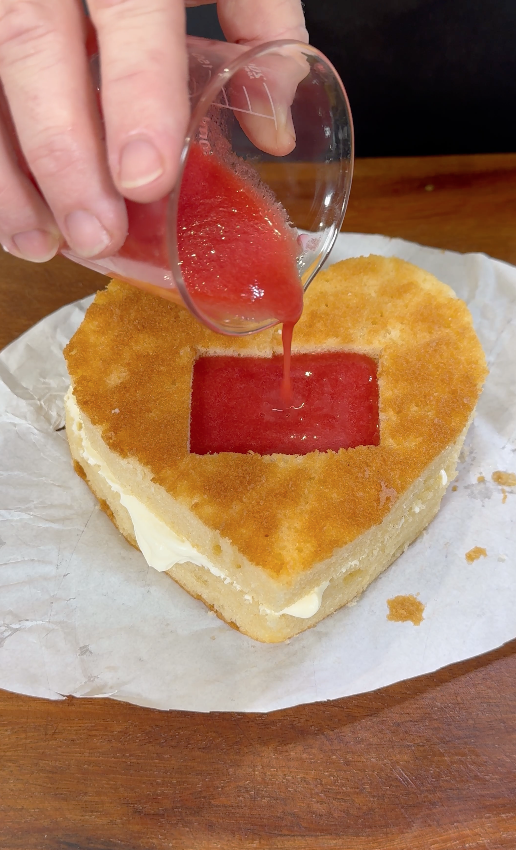 tarta corazón roto