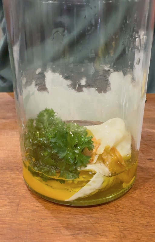 alioli de huevo frito