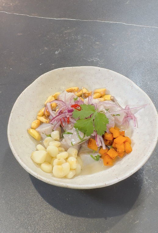ceviche de corvina