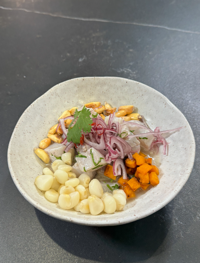 ceviche de corvina