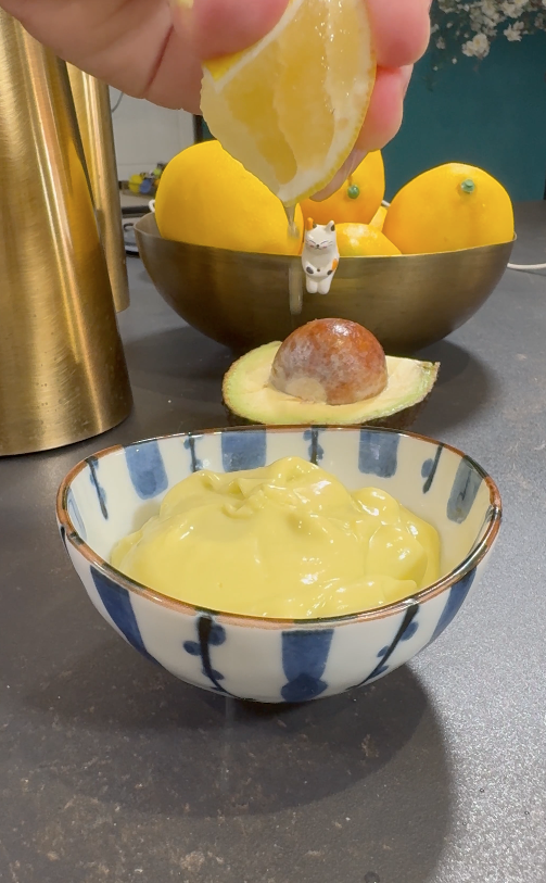 mayonesa de aguacate