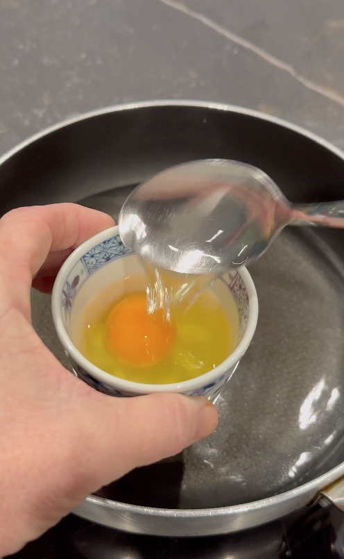 flan de huevo viral japonés