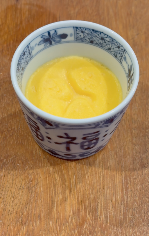 flan de huevo viral japonés
