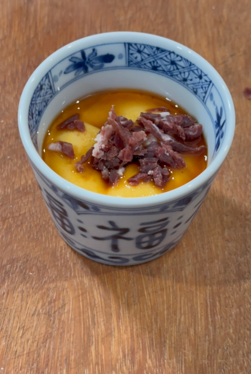 flan de huevo viral japonés