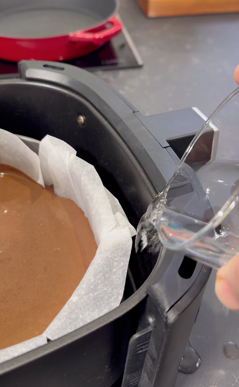 cheesecake de chocolate sin azúcar