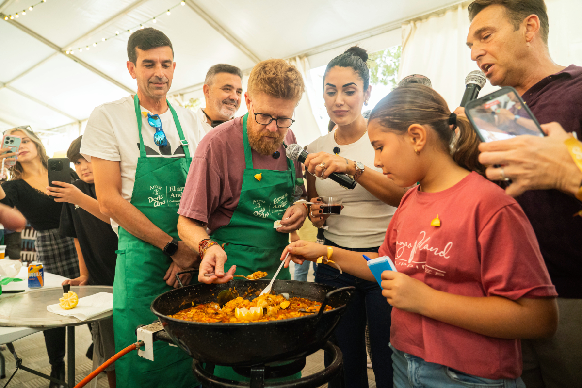 Daniel del Toro Concurso de Arroces Velá Sevilla Este